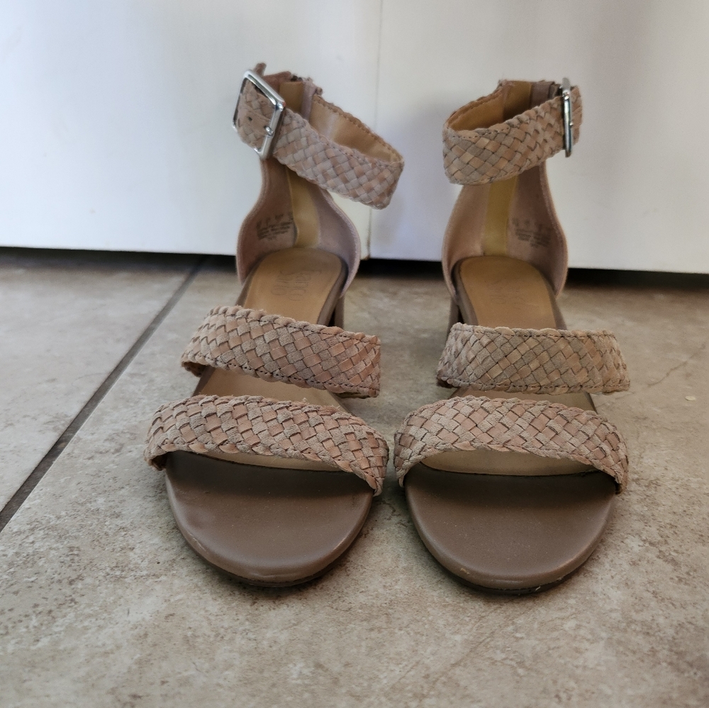 Franco Sarto Tan Sandals